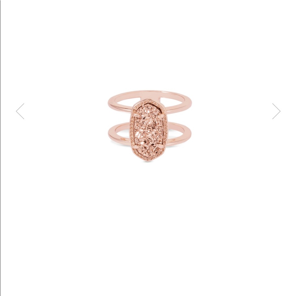 Kendra Scott rose gold ring
